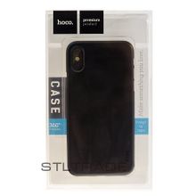 Накладка HOCO Thin series PPcase для iPhone X Xs jet черная