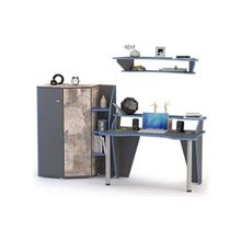 Моби Молодежная Индиго вариант 13 Темно-серый Граффити