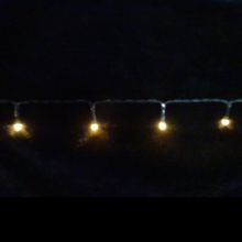 Триумф Светодиодная гирлянда на батарейках с таймером (теплый свет) Luca lights 83083 360 см