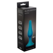 Lola toys Бирюзовая анальная пробка Slim Anal Plug Large - 12,5 см. (бирюзовый)