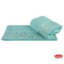 Махровое полотенце 70x140 "DORA", ментол 100% Хлопок