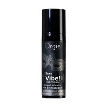 ORGIE Гель для массажа ORGIE Sexy Vibe High Voltage с эффектом вибрации - 15 мл.