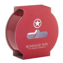 Красная лента Non Sticky Bondage Tape - 17,5 м. (56482)