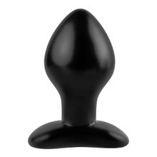 Pipedream Анальная пробка XL Silicone Plug - 14 см. (черный)