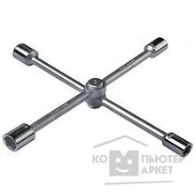 Kraftool Ключ-крест  автомобильный хромированный складной, 17-19-21-22мм 27574
