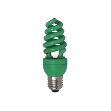 Энергосберегающая лампа Ecola Spiral Color 15W 220V E27 GreeNЗеленый 124x45