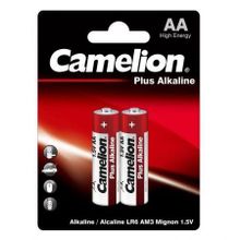 Батарейка AA CAMELION Plus Alkaline LR6-2BL, щелочная, 2шт, блистер