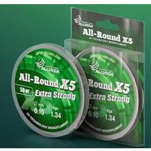  Рыболовная леска ALLVEGA ALL-ROUND X5 50м 0,09