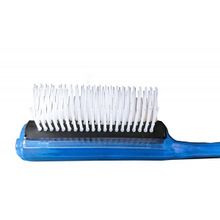 Щетка для укладки 9 рядов с синей ручкой Vess Blow Brush Blue С-150