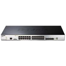d-link (24-port managed l3 + 20-ports utp 10 100 1000base-t ports + 4-ports combo 1000base-t sfp, managed gigabit switch, 19") dgs-3120-24tc b1ari