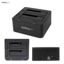 Док станция StarTech дубликатор жестких дисков с UASP для жестких дисков USB 3.0 2.5"-3.5" HDD Cloner  SDOCK2U33