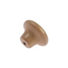 Ручка-кнопка CAPPIO, РК106, d=33 мм, пластик, цвет бледный каштан