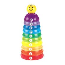 Fisher Price (MATTEL) Mattel Fisher-Price W4472 Фишер Прайс Развивающие стаканчики "Пирамидка" W4472