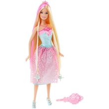 Barbie Принцесса с длинными волосами Барби pink