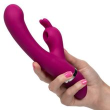 California Exotic Novelties Лиловый вибратор-кролик Foreplay Frenzy Bunny Kisser (лиловый)