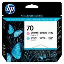 Hp C9405A Печатающая головка 70, Light cyan, Light magenta