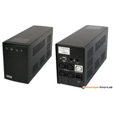 ИБП Powercom BNT-1500AP BlackKnight Pro 1500VA 900W USB,AVR,RJ11,RJ45,UTP