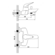 Смеситель Lemark Poseidon LM4232C для ванны