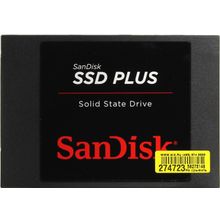 Накопитель  SSD 120 Gb SATA 6Gb s SanDisk PLUS  SDSSDA-120G-G26  2.5" TLC