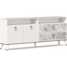 Алмаз. Любимый дом СГ Айла Комод 2000 (Белый Статуарио), исполнение 1