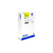 Картридж epson t7544 желтый экстраповышенной емкости для wf-8090 8590 (c13t754440)