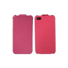 Кожаный чехол HOCO Duke Leather Case Rose для iPhone 4 4S