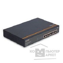 Upvel UP-228GE 8-портовый гигабитный PoE+ коммутатор до 30Вт на порт металлический корпус, крепление для монтажа в стойку, Maximum PoE Output Power: 140W