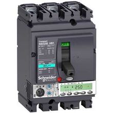 Автоматический выключатель 3П MIC6.2E-M 150A NSX250HB1 (75кА при 690B) | код. LV433560 | Schneider Electric