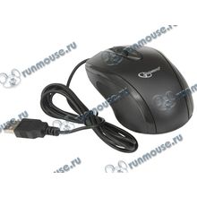 Оптическая мышь Gembird "MUSOPTI8-801U", 2кн.+скр., черный (USB) (ret) [125287]