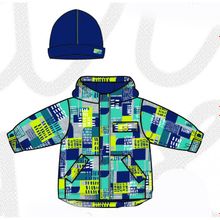 Deux par deux Куртка (шапка) для мальчика  PU53S S15 007-2