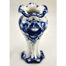 Ваза "Лилия №1" большая. Гжельский фарфор. арт. 1471