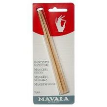 Палочки для маникюра Mavala Manicure Sticks, 5 шт,  деревянные