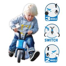 Беговел Chillafish Bunzi сине-зеленый