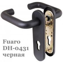 Ручка дверная Fuaro DH-0431 NE черная