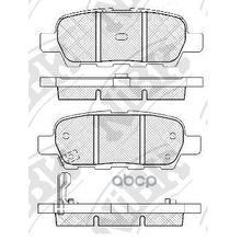 Колодки Тормозные Дисковые | Перед Зад | Nissan Qashqai   Qashqai +2 I (J10, Jj10) 2.0 All-Wheel Drive 02.2007 - 12.2013 <=> Nissan X-Trail (T31) 2.0 06.2007 - 11.2013 <=> Nissan Juke (F15) 1.6 06.2010 - NiBK арт. PN2466