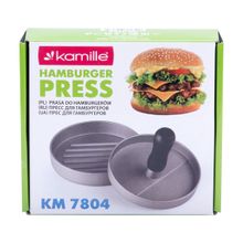 Пресс для гамбургера Kamille 12*12*8см. из алюминия