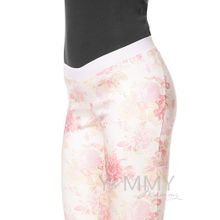 Y@mmyMammy Универсальные брюки джинса экрю розовые цветы 417.2.4