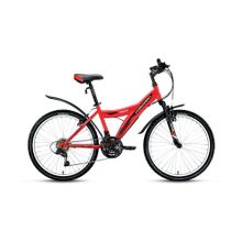 Велосипед FORWARD Dakota 24 2.0 (2016) 15* красный RBKW61N4P007
