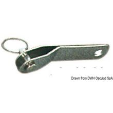 Osculati SS V-plate for masts 50 60 mm, 58.531.50