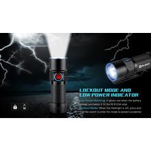 Olight Светодиодный, аккумуляторный, EDC фонарь Olight S10R III Baton 600 лм