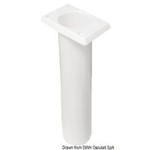 Osculati UV-stabilized polyp. rod holder square white 230mm, 41.164.02