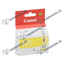 Картридж Canon "CLI-521Y" (желтый) для PIXMA iP3600 4600 MP540 620 630 980 (9мл) [79407]
