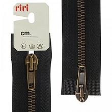 RiRi Молния металл разъемная, 2 замка, AT, 5 мм, 75 см
