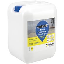 ВЕБЕР.ВЕТОНИТ МД16 дисперсия для пола (10л)   WEBER.VETONIT MD16 грунтовка-концентрат для пола (10л)