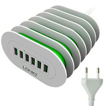 Ldnio Зарядное устройство Ldnio Quick Charge 6 USB 7А (A6702)