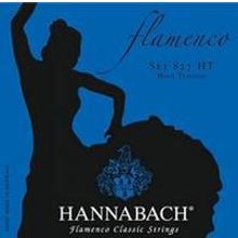 827HT Blue FLAMENCO Комплект струн для классической гитары желтый нейлон посеребренные Hannabach