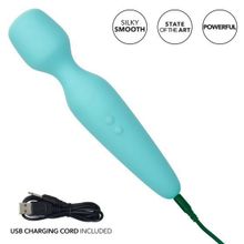 California Exotic Novelties Голубой wand-вибромассажер They-ology Vibrating Intimate Massager (голубой)