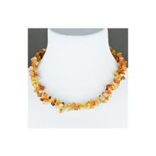 Бусики-Колечки Бусы Сердолик "Панночка" арт. П3772А