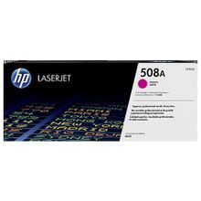 kартридж hewlett-packard hp 508a magenta original laserjet toner cartridge (cf363a)