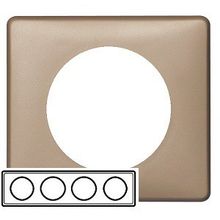 Рамка - Программа Celiane - 4 поста - имбирь | код 068664 | Legrand